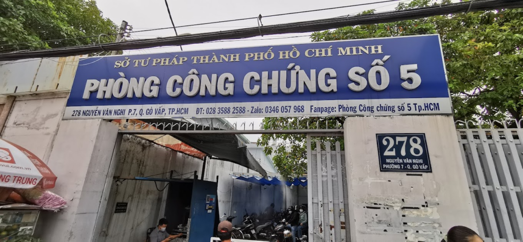 Phòng Công chứng số 5