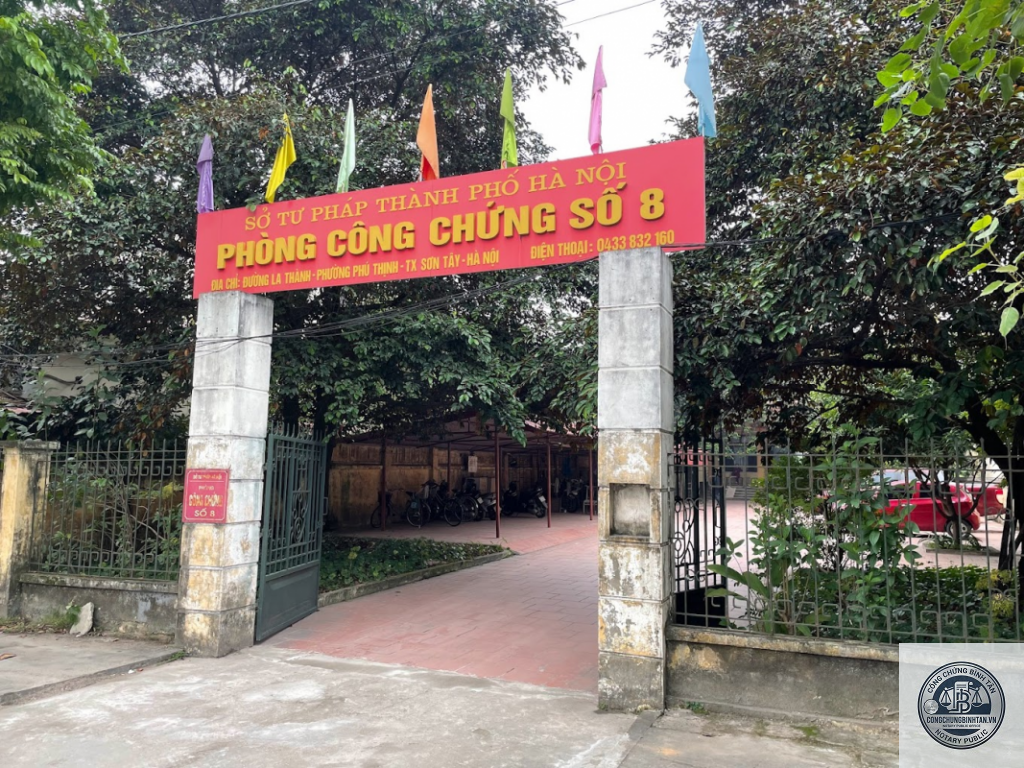 Phòng Công chứng số 8