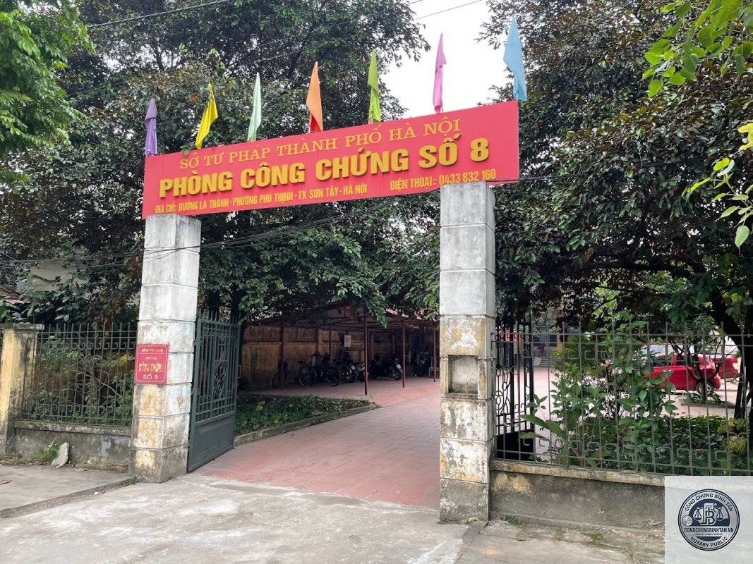 Phòng Công chứng số 8 - Hình 1