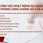 Ph&ograve;ng C&ocirc;ng chứng số 9: Địa chỉ, Số điện thoại, Dịch vụ v&agrave; Hướng dẫn giao dịch mới nhất