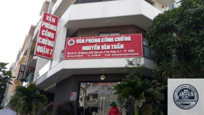Văn Ph&ograve;ng C&ocirc;ng Chứng B&ugrave;i Thị Xu&acirc;n | 1272B Huỳnh Tấn Ph&aacute;t, Phường Ph&uacute; Mỹ, Quận 7 - H&igrave;nh 5