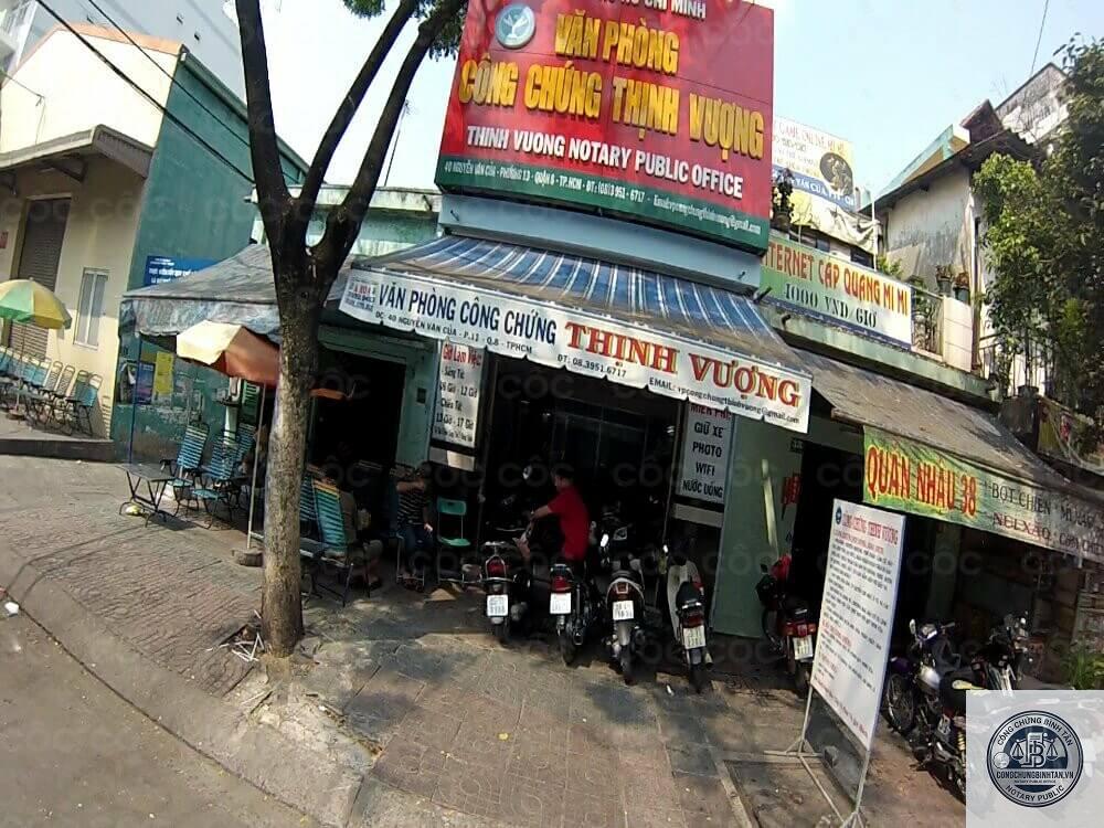 Văn Ph&ograve;ng C&ocirc;ng Chứng Đặng Thị Mỹ Dung | 215 T&ugrave;ng Thiện Vương, Phường 11, Quận 8 - H&igrave;nh 2