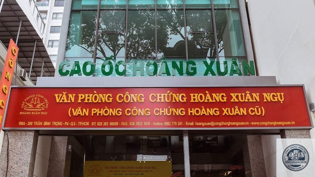 Văn Ph&ograve;ng C&ocirc;ng Chứng Ho&agrave;ng Xu&acirc;n Hoan | 187 &ndash; 189 An Dương Vương, Phường 8, Quận 5 - H&igrave;nh 4