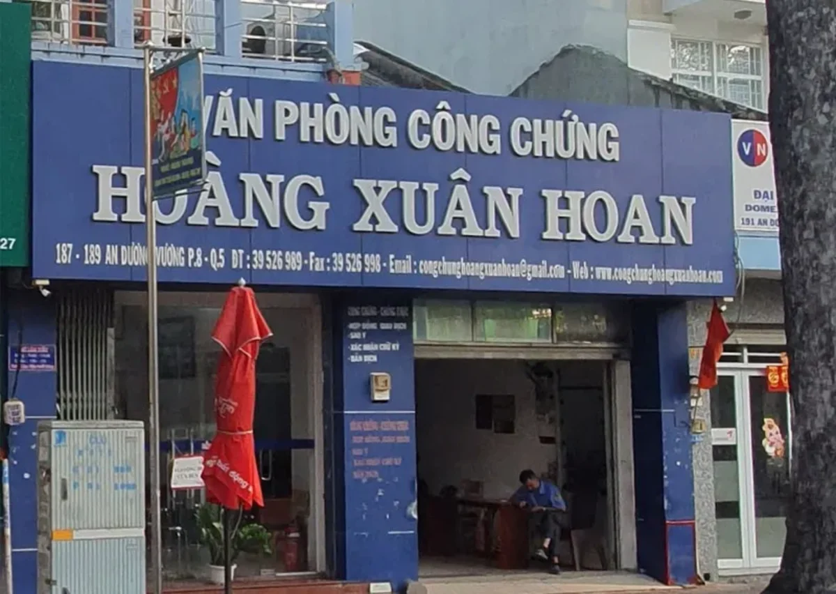Văn Ph&ograve;ng C&ocirc;ng Chứng Ho&agrave;ng Xu&acirc;n Ngụ | 198A Trần B&igrave;nh Trọng, Phường 4, Quận 5 - H&igrave;nh 2