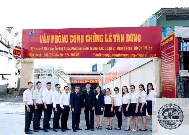 Văn Phòng Công Chứng Lê Văn Dũng | 112 Trương Văn Bang, Phường Cát Lái
