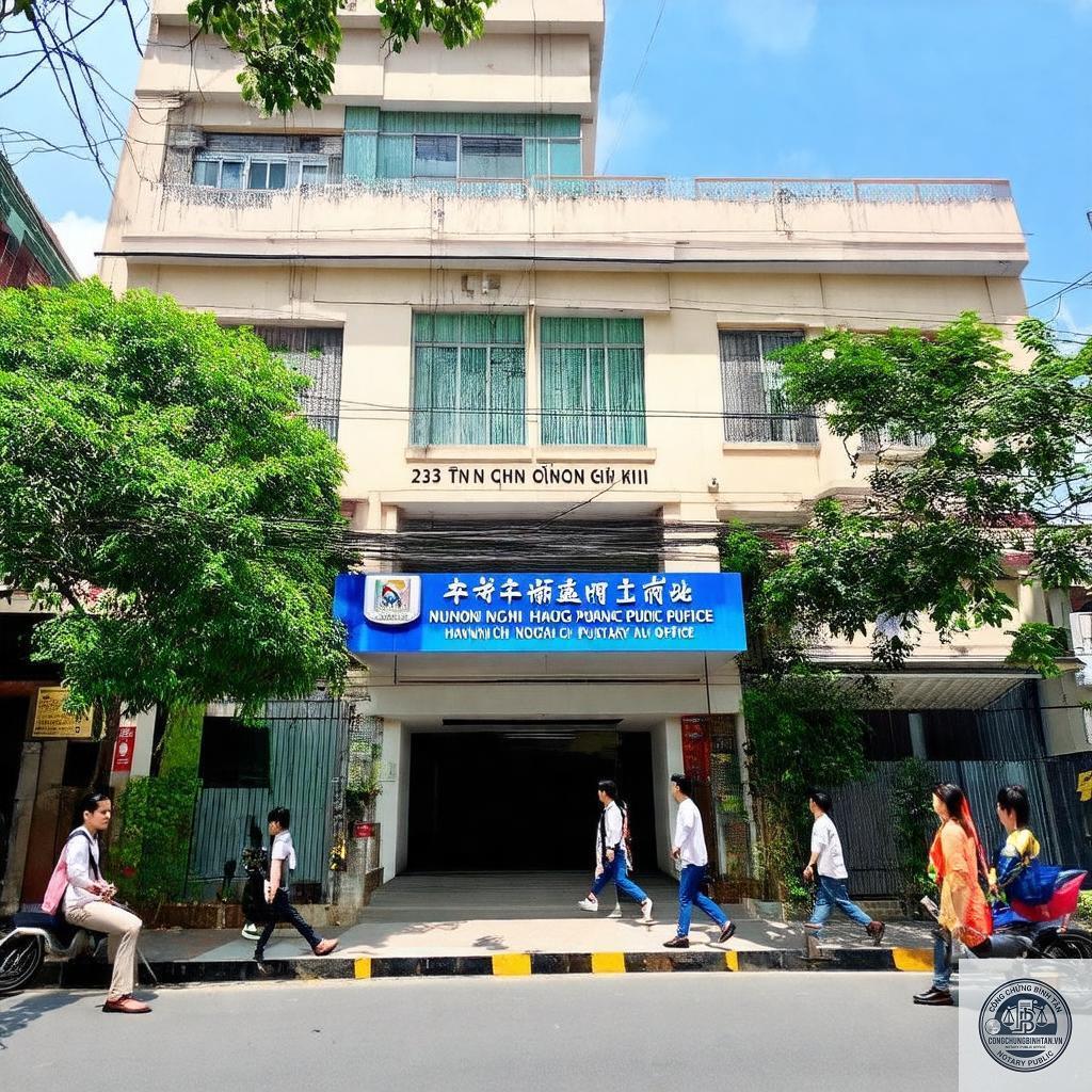 Văn Ph&ograve;ng C&ocirc;ng Chứng Nguyễn Kim Chi | 235 Trần Quang Khải, Phường T&acirc;n Định - H&igrave;nh 2