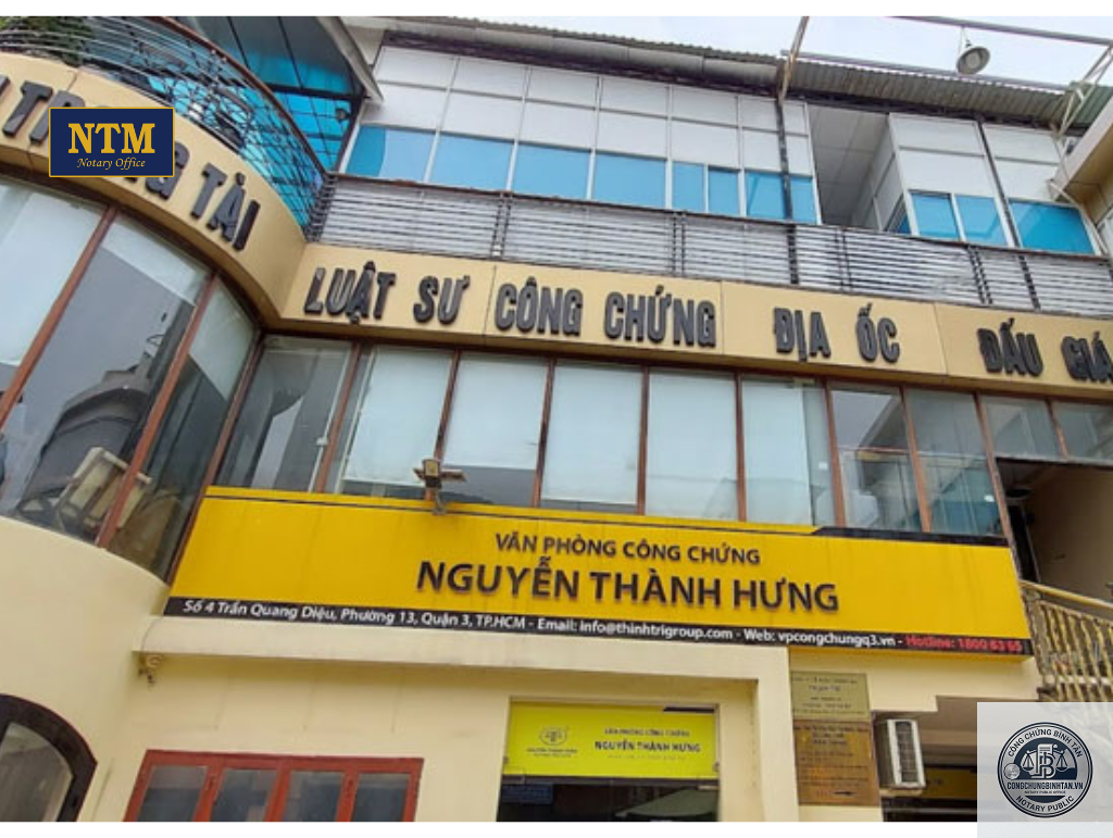 Văn Ph&ograve;ng C&ocirc;ng Chứng Nguyễn Th&agrave;nh Hưng | 4 Trần Quang Diệu, Phường 13 - H&igrave;nh 5