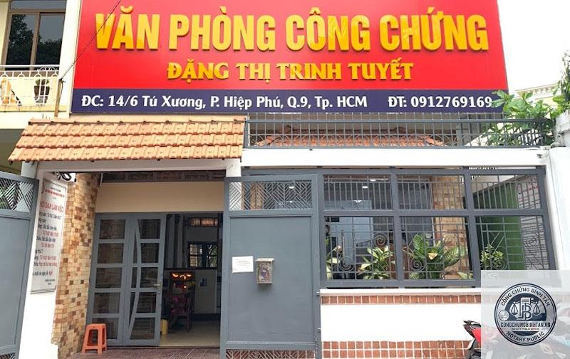 Văn Ph&ograve;ng C&ocirc;ng Chứng Phong Ph&uacute; | 278 Đỗ Xu&acirc;n Hợp, Phường Phước Long A, TP. Thủ Đức - H&igrave;nh 5