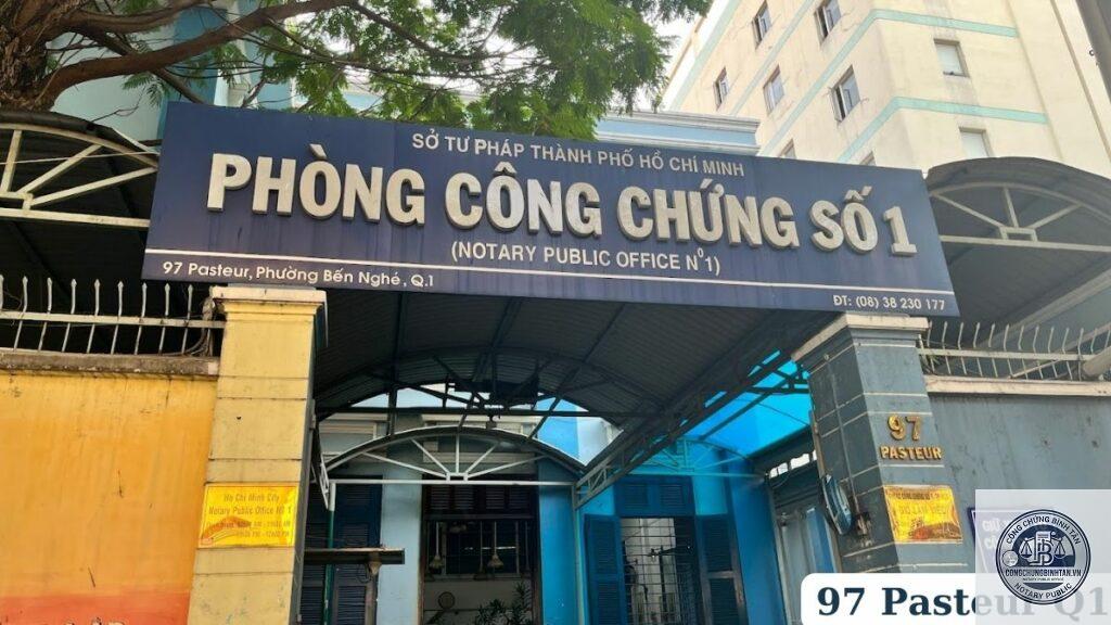 Văn Ph&ograve;ng C&ocirc;ng Chứng Quận 1 | 73 Pasteur, Phường Bến Ngh&eacute; - H&igrave;nh 5