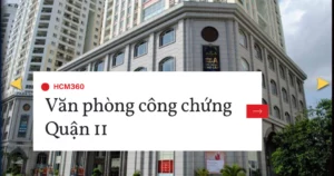 Văn Phòng Công Chứng Quận 11 | 358 Lê Đại Hành, Phường 15, Quận 11