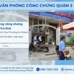 Văn Ph&ograve;ng C&ocirc;ng Chứng Quận 2 | 280A19 Lương Định Của, Phường An Kh&aacute;nh
