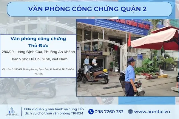 Văn Phòng Công Chứng Quận 2 | 280A19 Lương Định Của, Phường An Khánh - Hình 1
