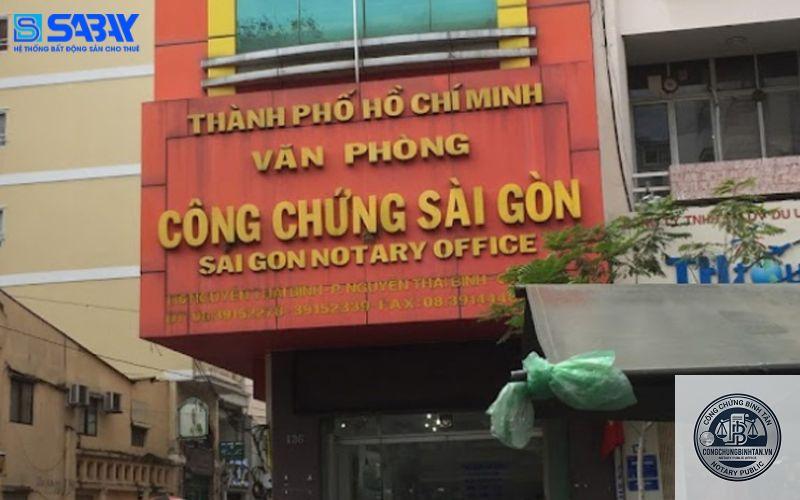 Văn Ph&ograve;ng C&ocirc;ng Chứng S&agrave;i G&ograve;n | 136 Nguyễn Th&aacute;i B&igrave;nh, Phường Nguyễn Th&aacute;i B&igrave;nh - H&igrave;nh 3