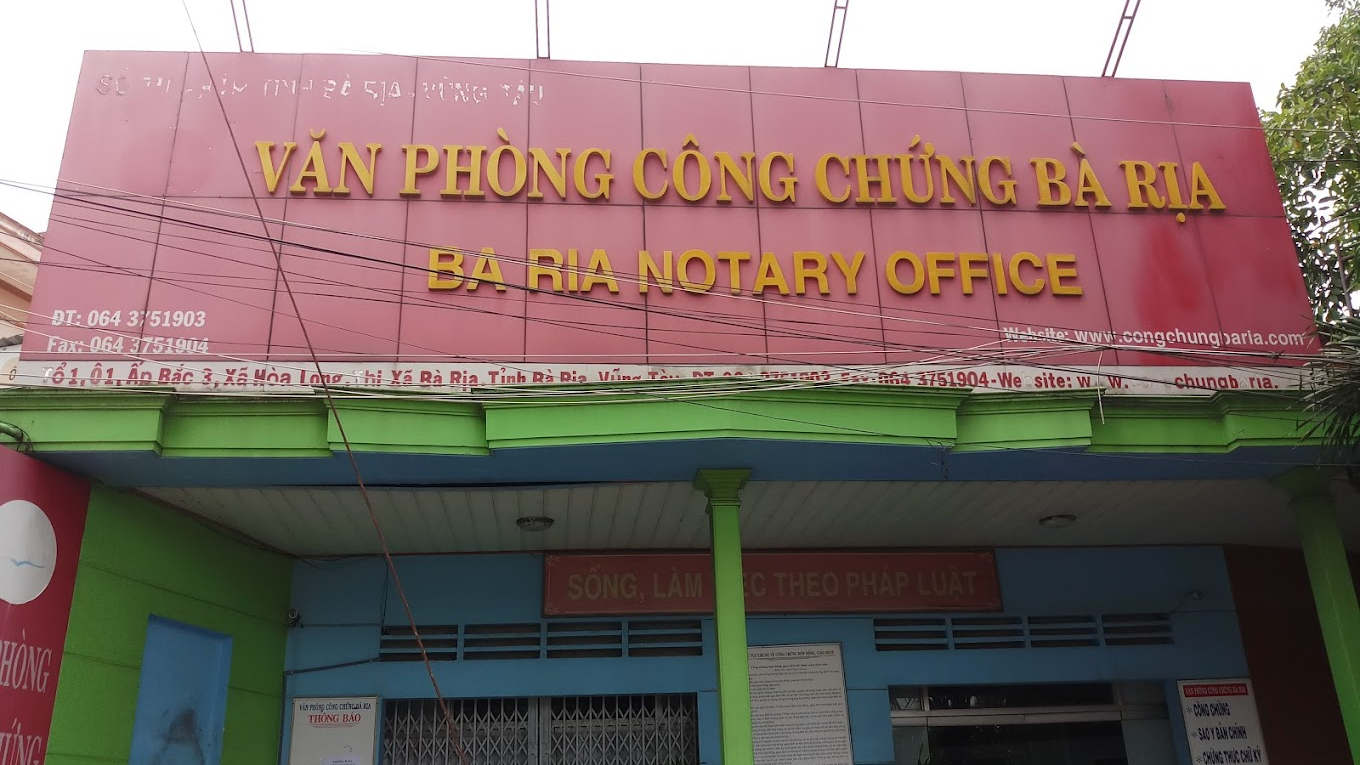 Văn phòng Công chứng Bà Rịa - Hình 3