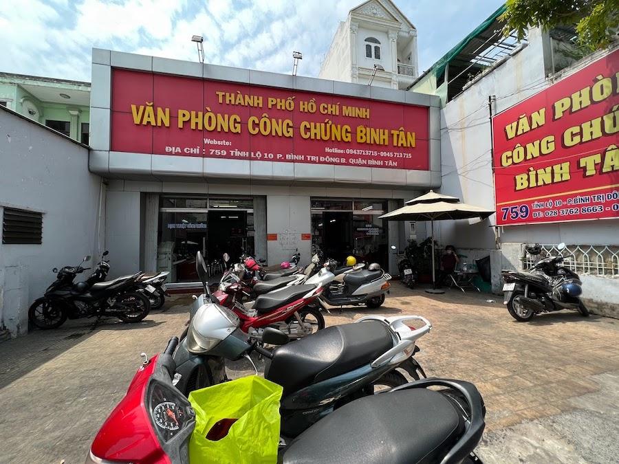 Văn ph&ograve;ng C&ocirc;ng chứng B&igrave;nh T&acirc;n - H&igrave;nh 5