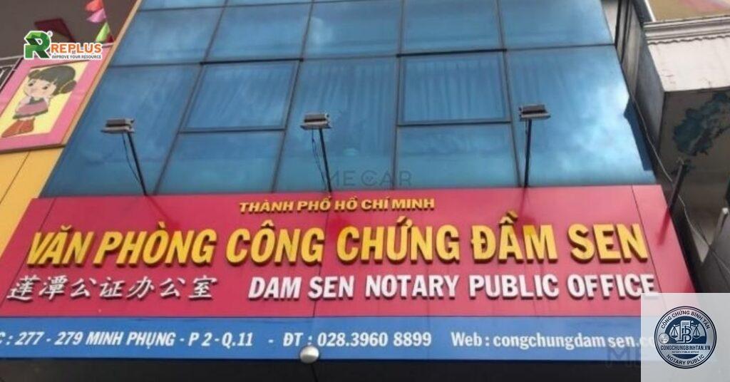Văn phòng Công chứng Đầm Sen