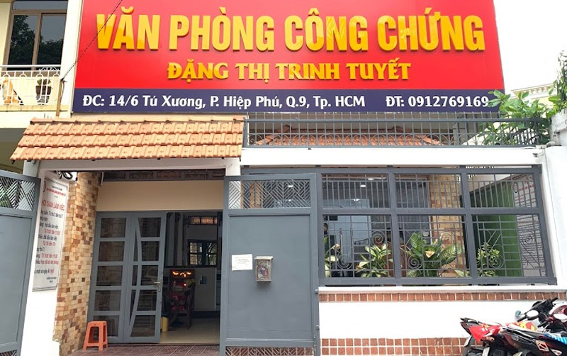 Văn phòng Công chứng Hiệp Bình