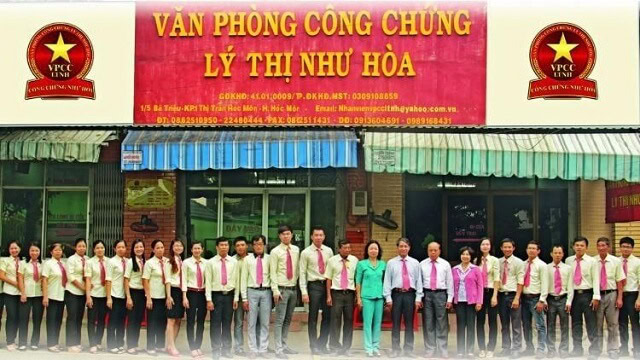 Văn ph&ograve;ng C&ocirc;ng chứng H&oacute;c M&ocirc;n - H&igrave;nh 3