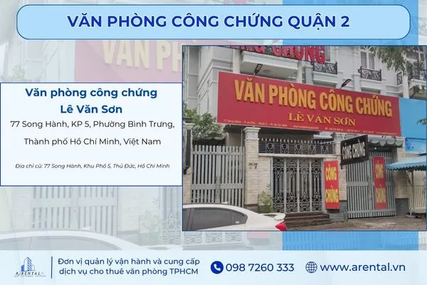 Văn ph&ograve;ng C&ocirc;ng chứng L&ecirc; Hồng Sơn - H&igrave;nh 2