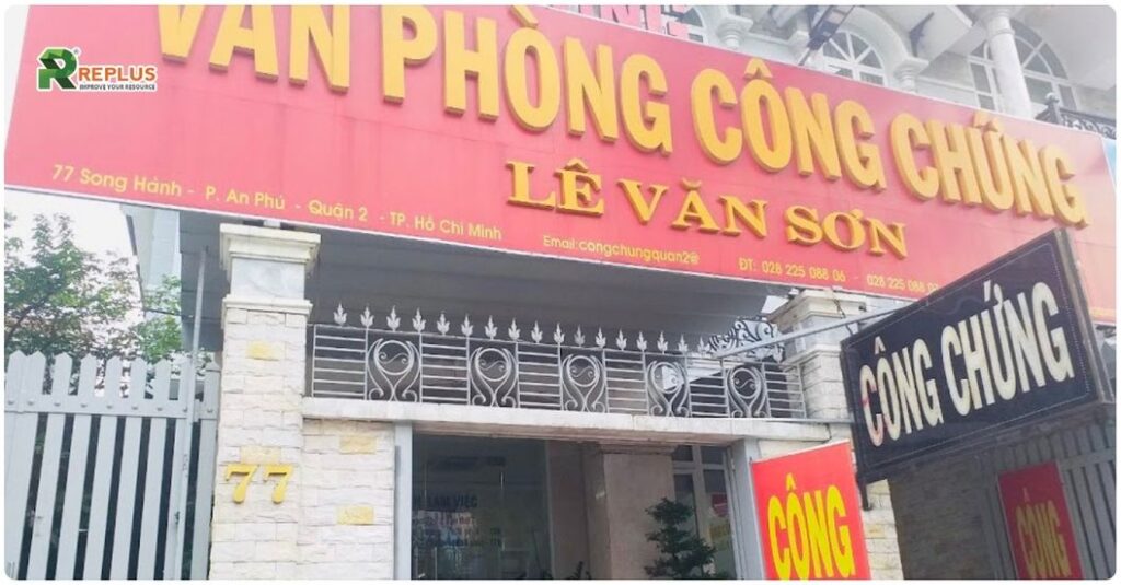 Văn ph&ograve;ng C&ocirc;ng chứng L&ecirc; Hồng Sơn - H&igrave;nh 3