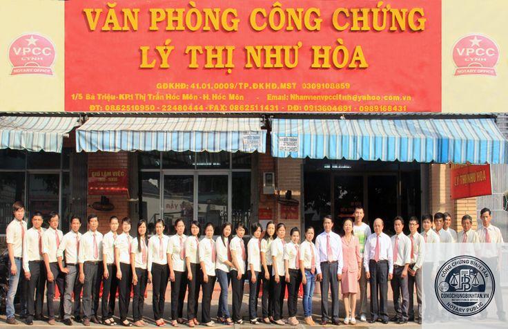 Văn phòng Công chứng Lý Thị Như Hòa