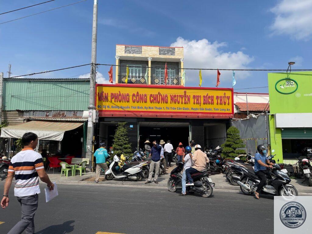 Văn phòng Công chứng Nguyễn Thị Bích Thủy