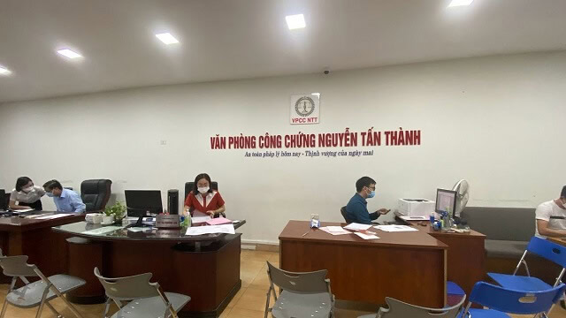Văn ph&ograve;ng C&ocirc;ng chứng Nh&agrave; B&egrave; - H&igrave;nh 3