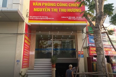 Văn ph&ograve;ng C&ocirc;ng chứng T&acirc;y Hồ - H&igrave;nh 4