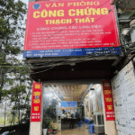 Văn ph&ograve;ng C&ocirc;ng chứng Thạch Thất