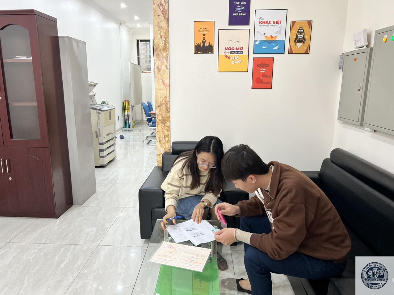 Văn ph&ograve;ng C&ocirc;ng chứng Trần Thị Lệ Thủy