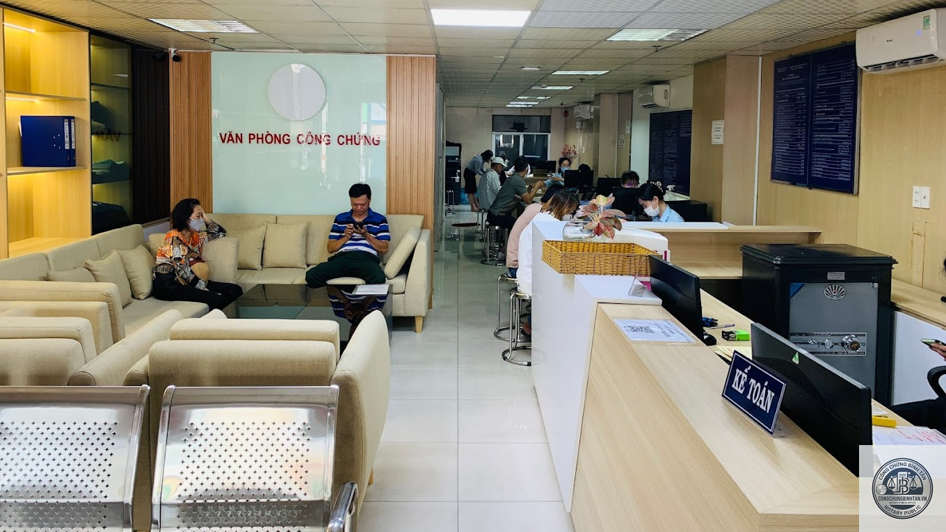 Văn ph&ograve;ng C&ocirc;ng chứng Trần Thị Lệ Thủy