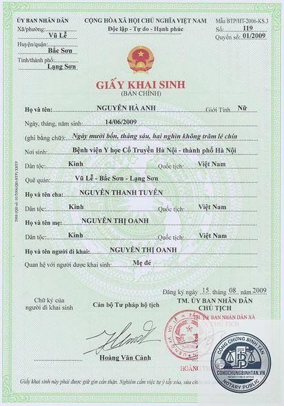 bản chính là gì