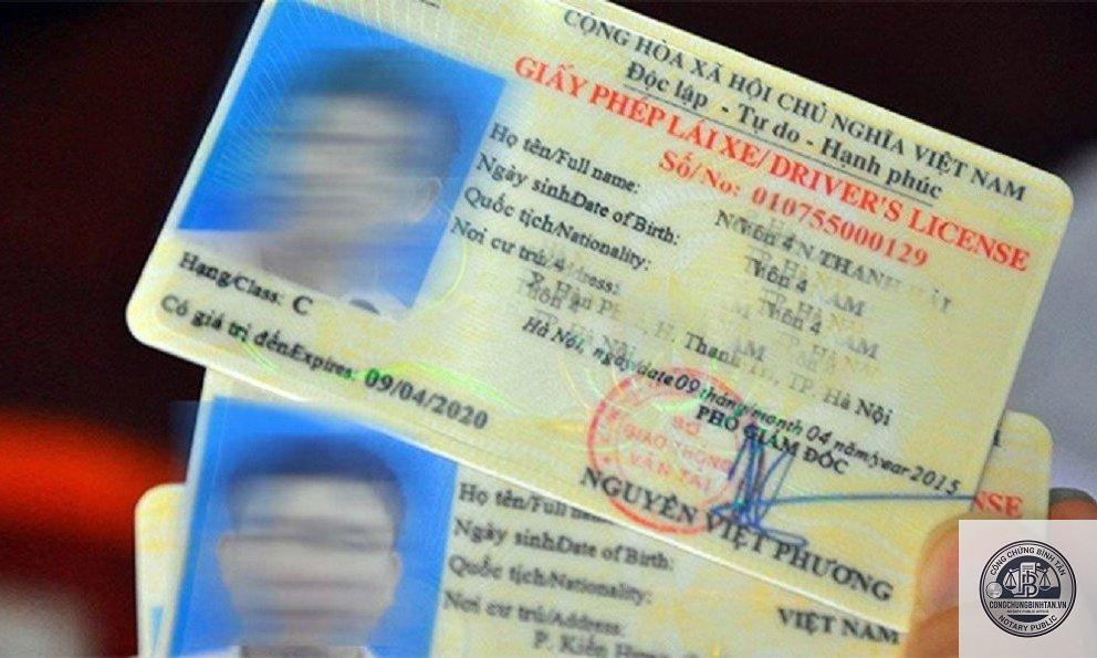 bằng l&aacute;i xe bị mờ - H&igrave;nh 5