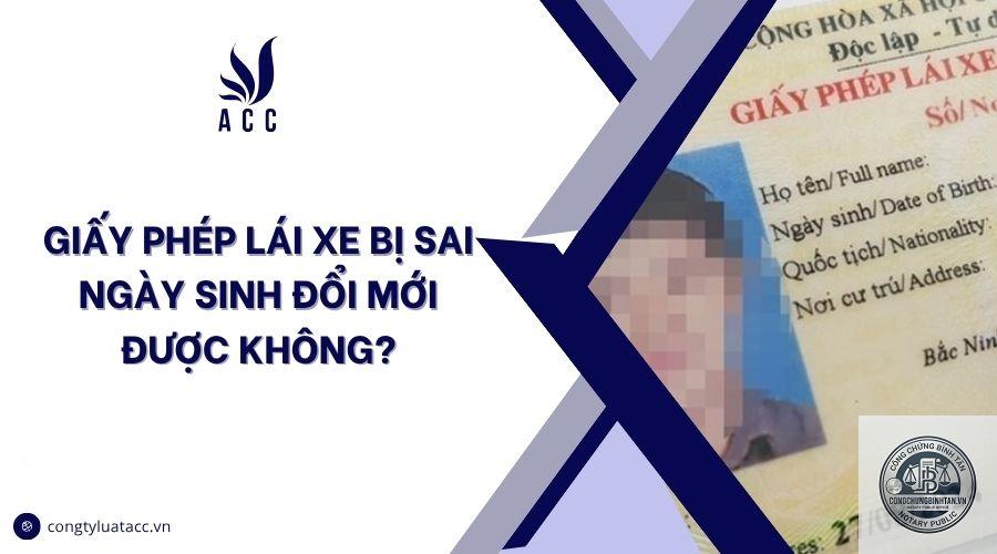 bằng lái xe bị sai ngày sinh - Hình 3