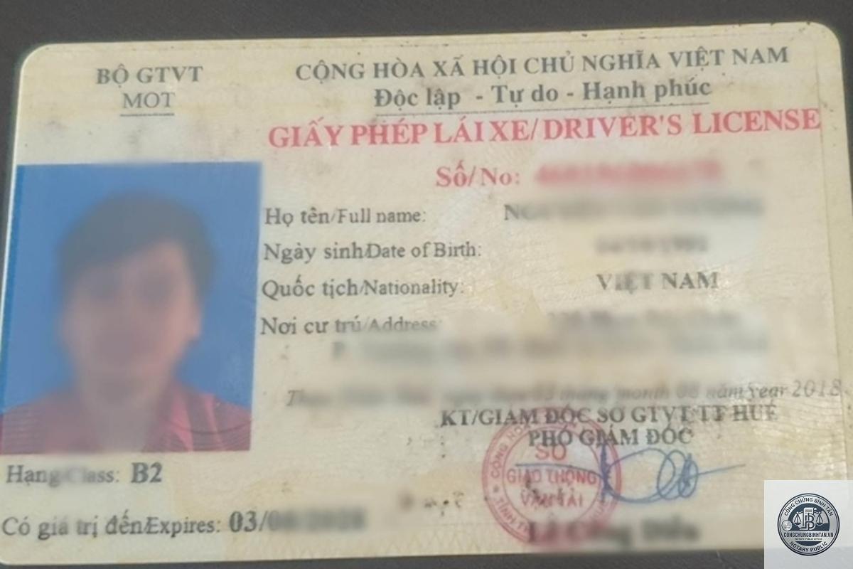 bằng lái xe bị sai ngày sinh - Hình 4