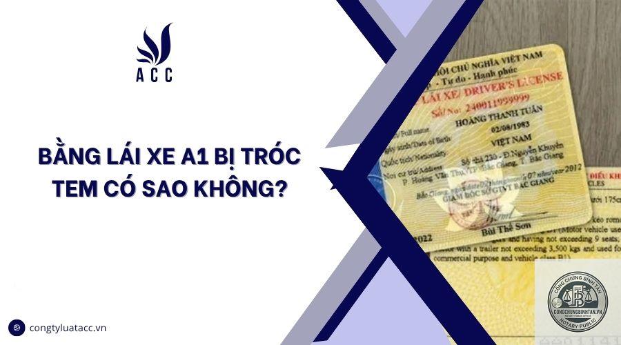 bằng l&aacute;i xe bị tr&oacute;c ảnh - H&igrave;nh 1