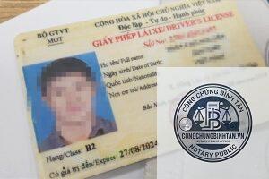 bằng lái xe có tích hợp căn cước không