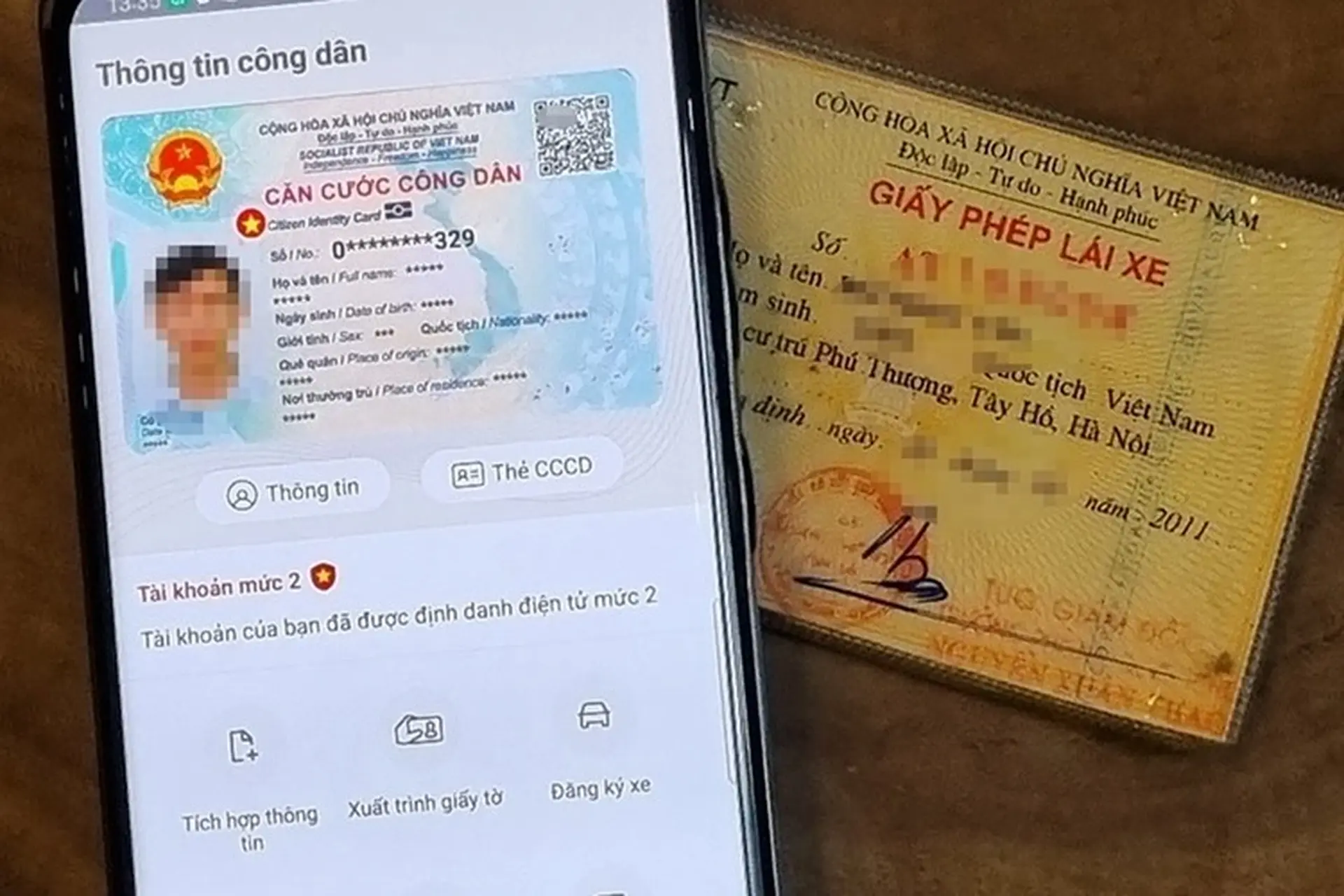 bằng l&aacute;i xe c&oacute; t&iacute;ch hợp căn cước kh&ocirc;ng - H&igrave;nh 4