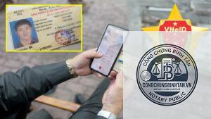 bằng lái xe có tích hợp vneid không