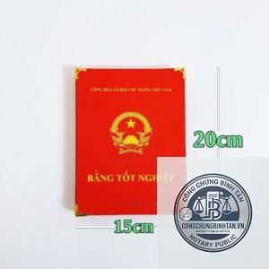 bằng tốt nghiệp
