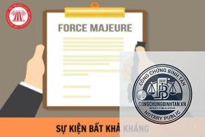 bất khả kháng là gì