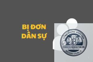 bị đơn là gì