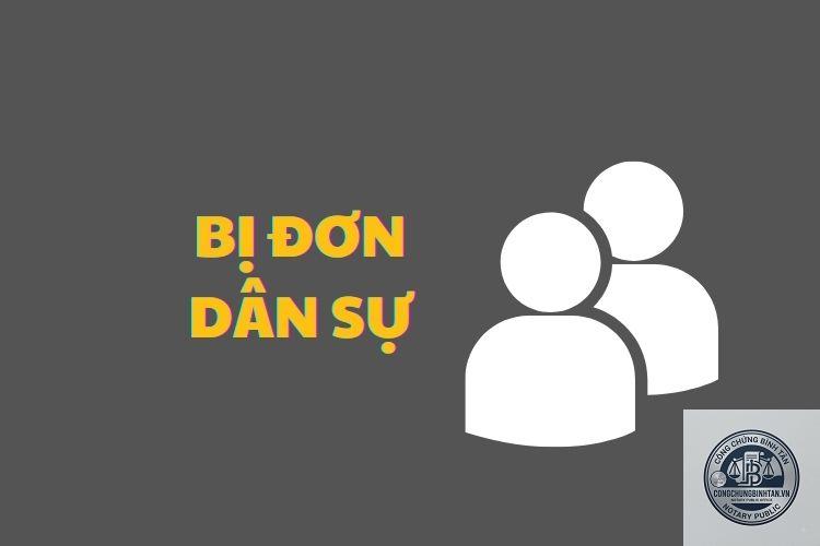 bị đơn là gì - Hình 1