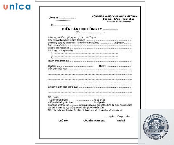 bi&ecirc;n bản l&agrave; g&igrave; - H&igrave;nh 3