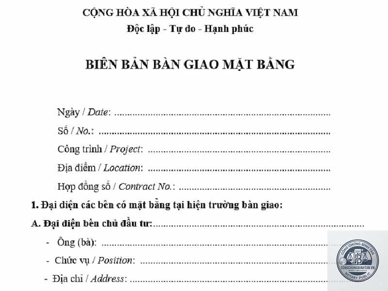 biên bản là gì