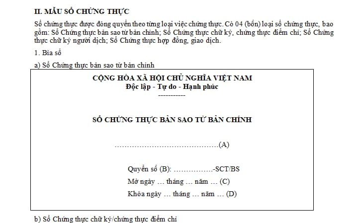 c&aacute;ch điền mẫu chứng thực - H&igrave;nh 3