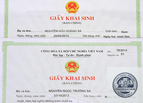 cải chính giấy khai sinh - Hình 3