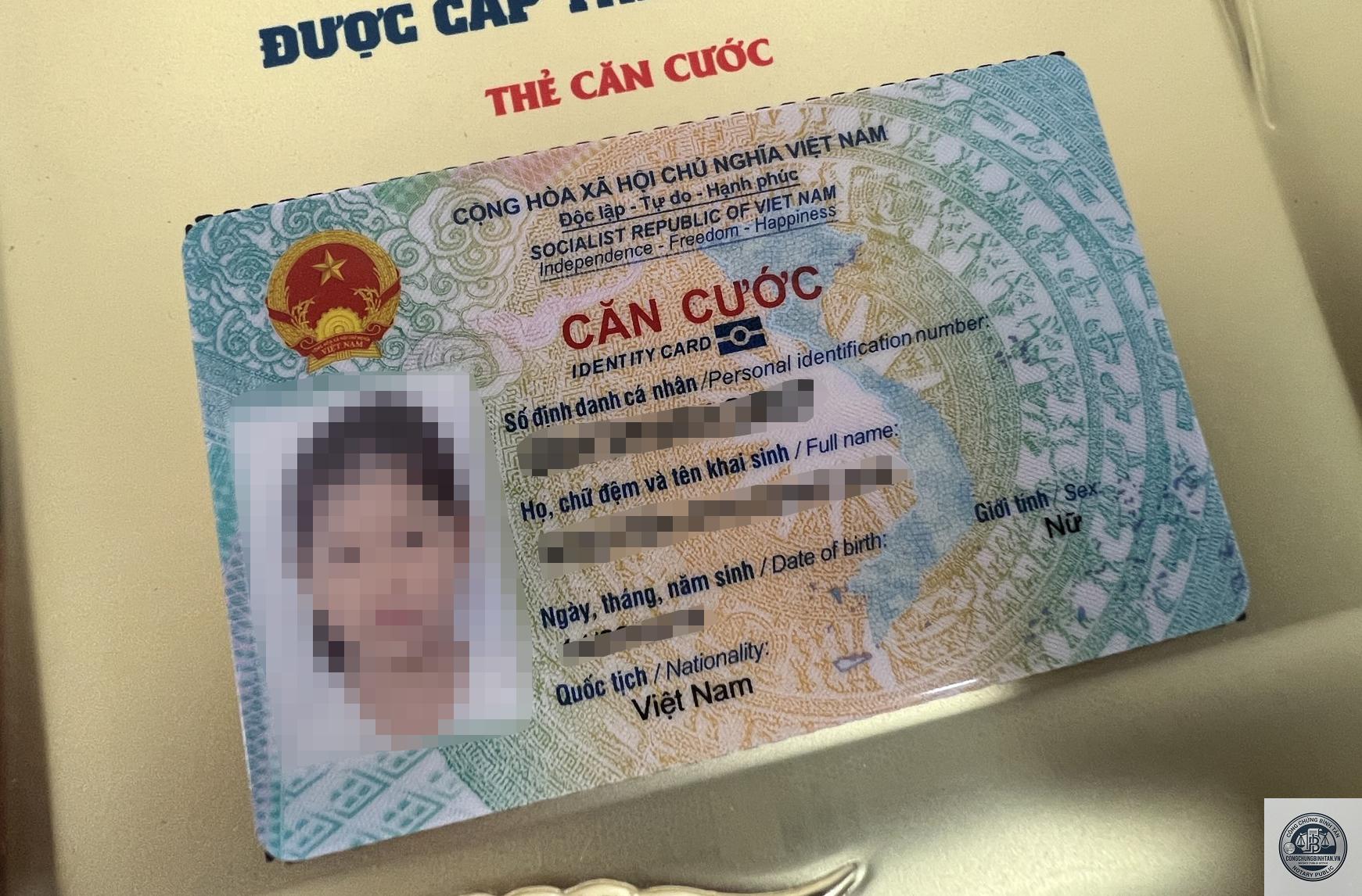 căn cước bị thu hồi - Hình 2