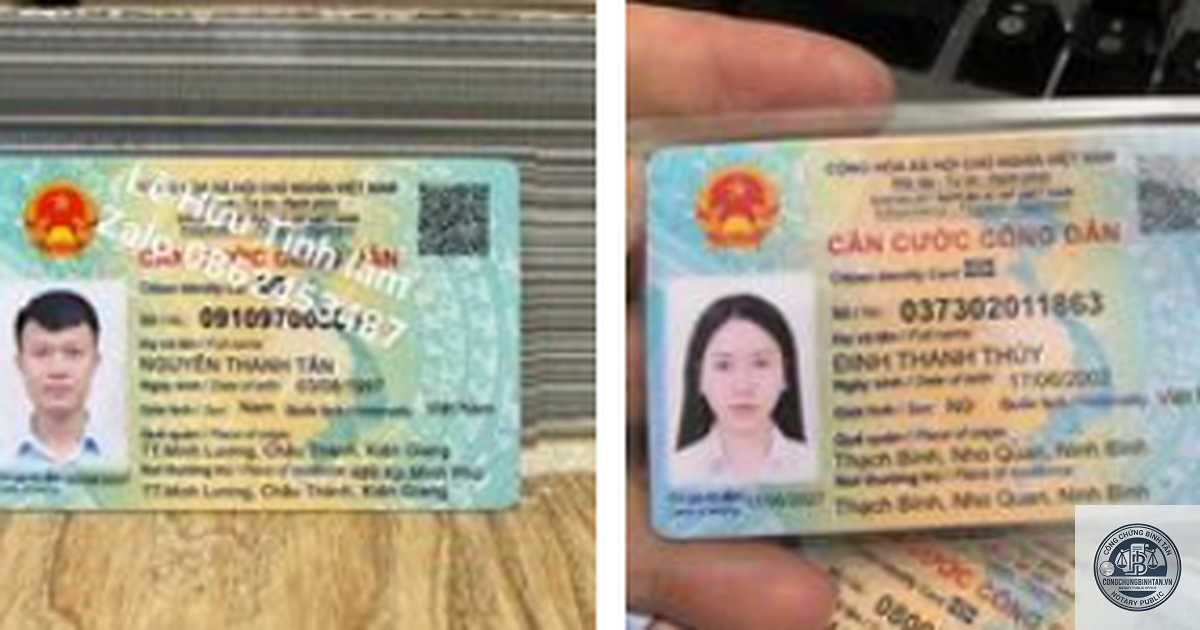 căn cước công dân bị giả mạo - Hình 2