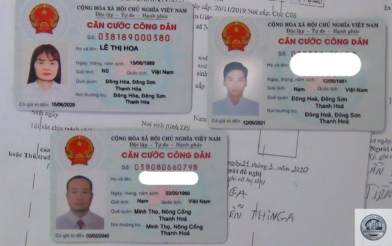 căn cước công dân bị giả mạo - Hình 3